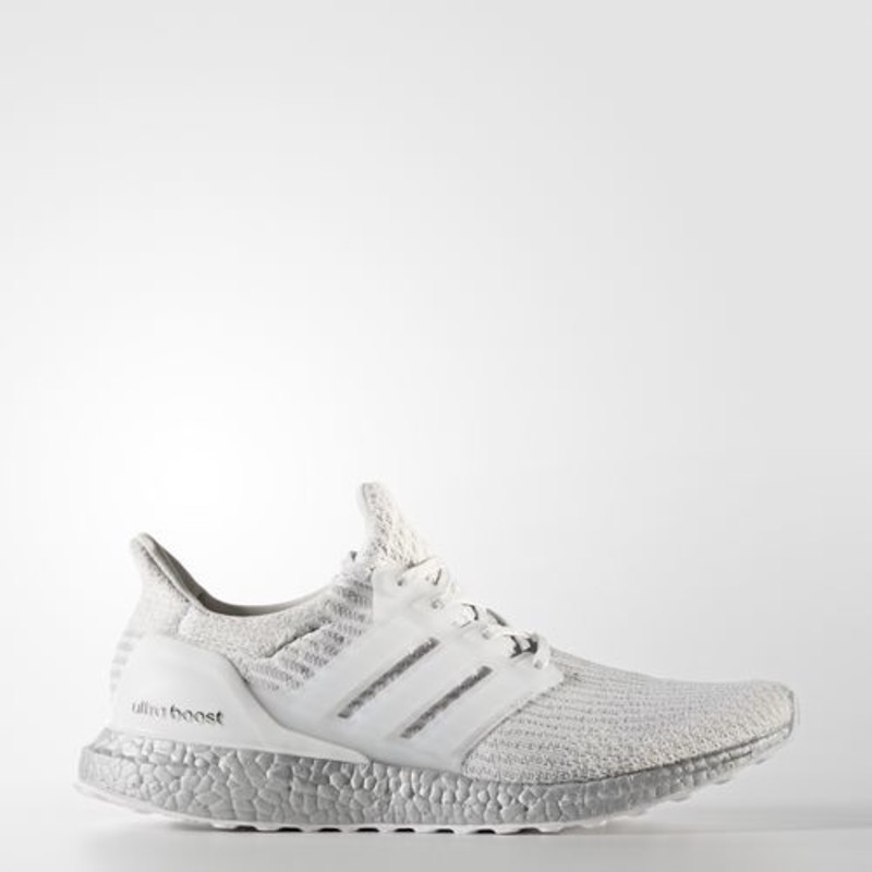 adidas Ultra Boost  White/Silver | BA8922