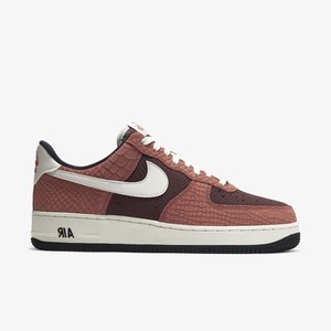 Nike Air Force 1 Premium Snakeskin Red Bark | CV5567-200