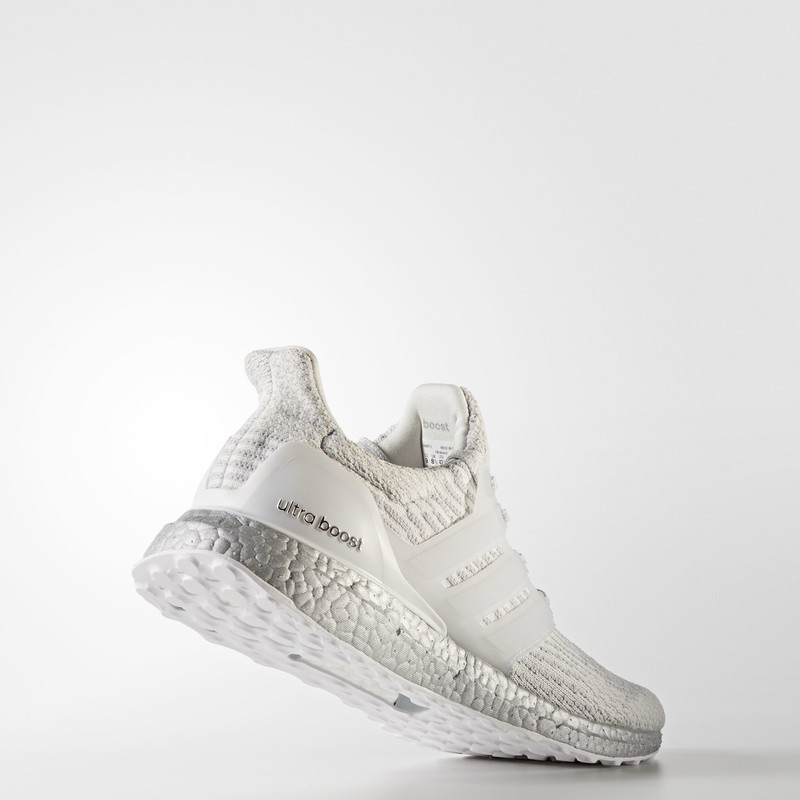 adidas Ultra Boost  White/Silver | BA8922