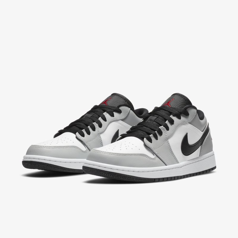 Air Jordan 1 Low Grey/White | 553558-030