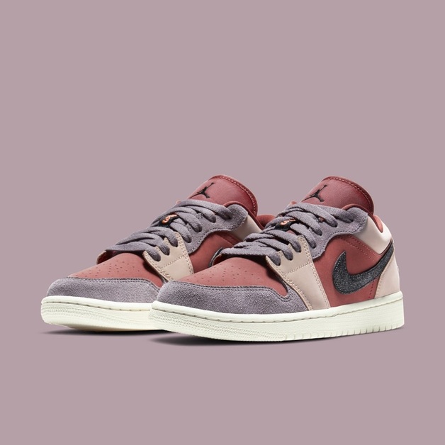 Der Air Jordan 1 Low „Canyon Rust“ mixt hochwertige Materialien mit verblassten Farben