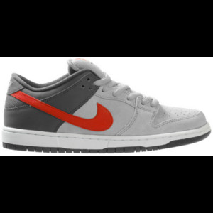 Nike Dunk SB Low Medium Grey Red | 304292-064