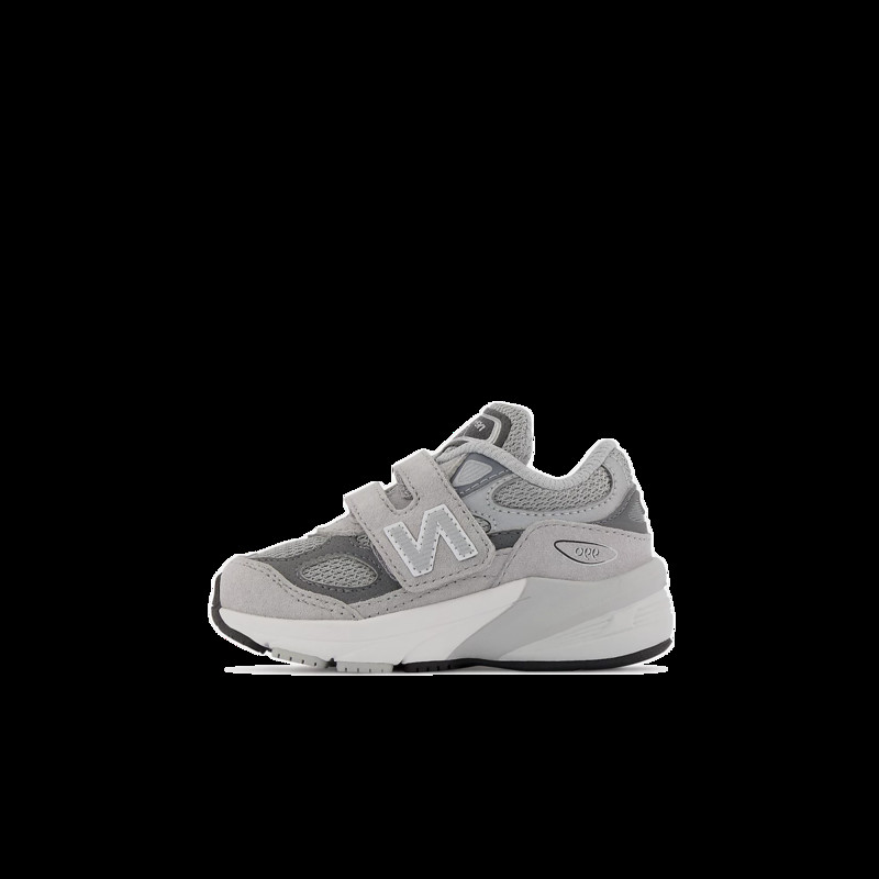 New Balance 990V6 Smaller Kids 'Grey' - Hook and Loop | IV990GL6