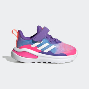 adidas FortaRun International Women&#39;s Day Graphic Elastic Lace Top Strap Running | GY1883
