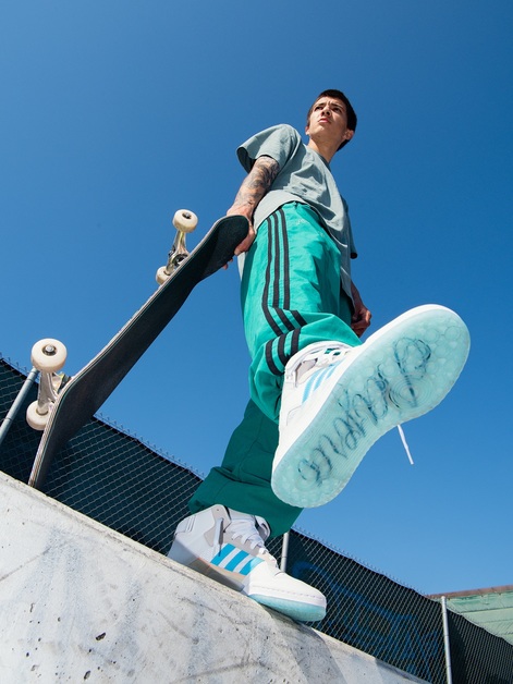 adidas Skateboarding’s neuer Forum 84 ADV „Diego Nájera“ hat transparente Sohlen
