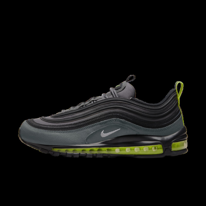 Nike air max 97 hot sale black and neon green