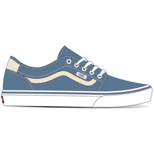 Vans Chukka Low 'Sidestripe - Light Navy Cream' | VN0A5KQZEFY