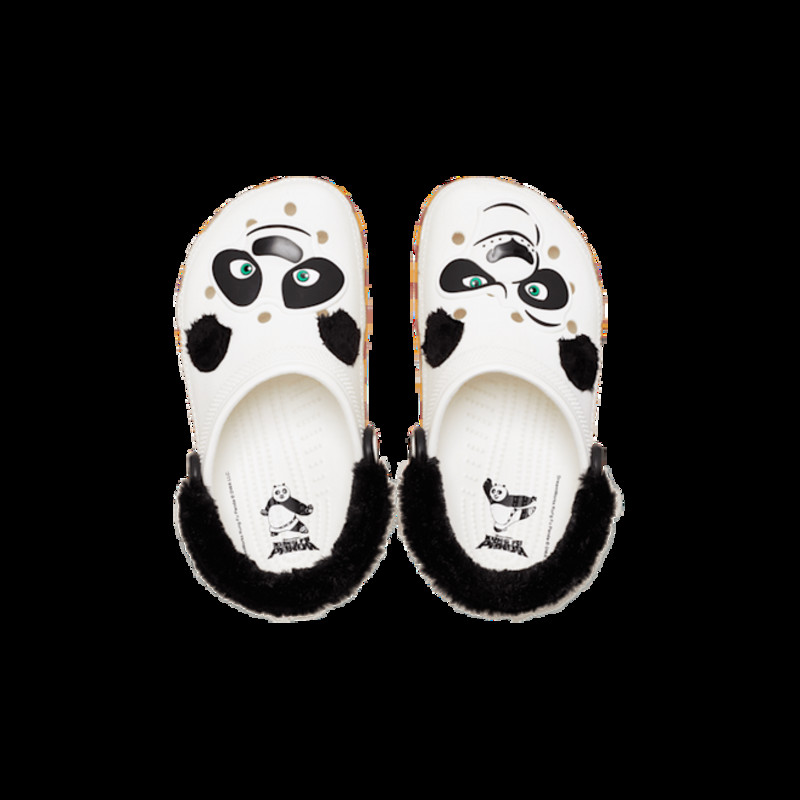 Crocs Kids Kung Fu Panda Classic Clogs White | 209463-100