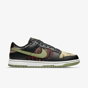 Nike Dunk Low SE Oil Green Camo | DH0957-001