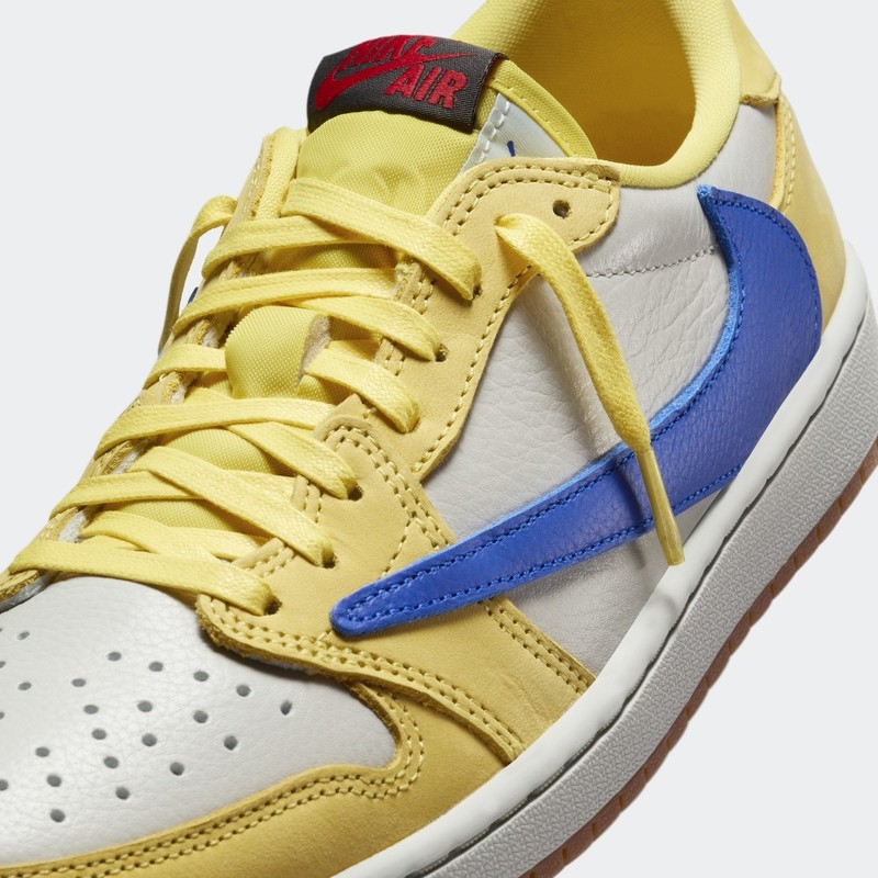 Travis Scott x Air Jordan 1 Low OG "Canary" | DZ4137-700