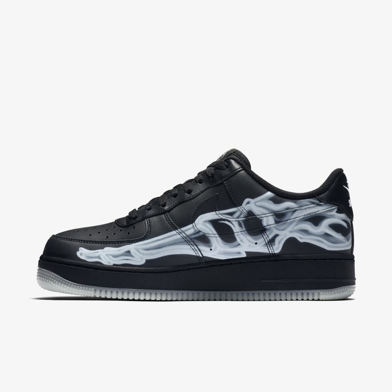 Nike Air Force 1 QS Skeleton Black | BQ7541-001