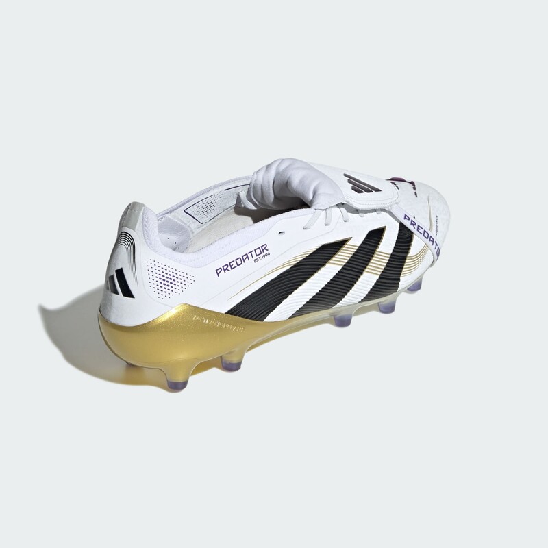 adidas Predator Elite Fold-Over Tongue AG "White/Gold" | JR4771