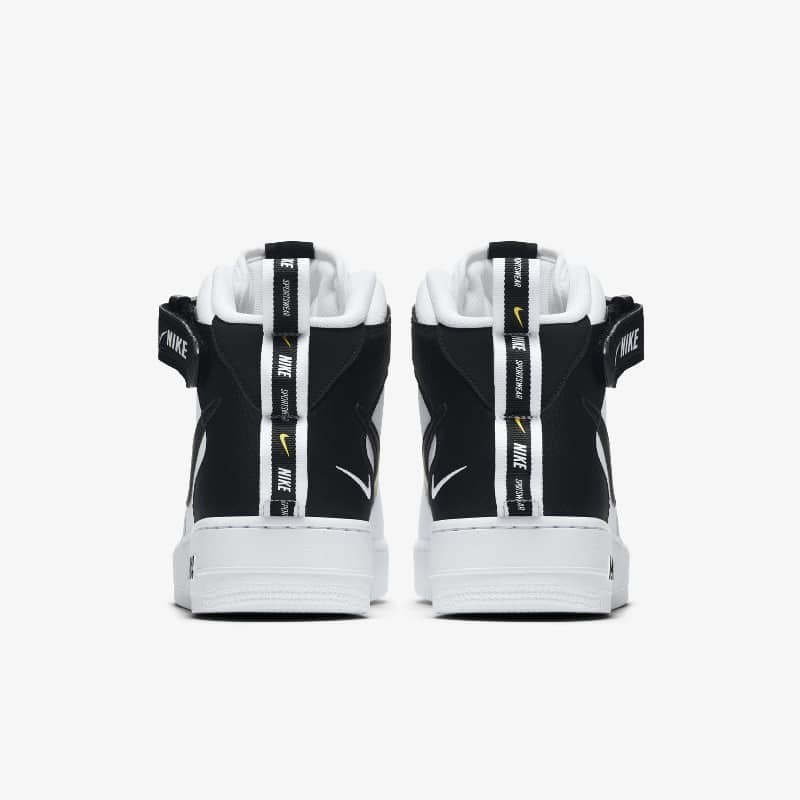 Air force 1 mid utility white black