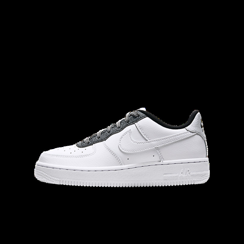 Kids Nike Air Force 1 LV8 4'White Cool Grey' GS White/Pure Platinum/Cool Grey/White | CN5715-100