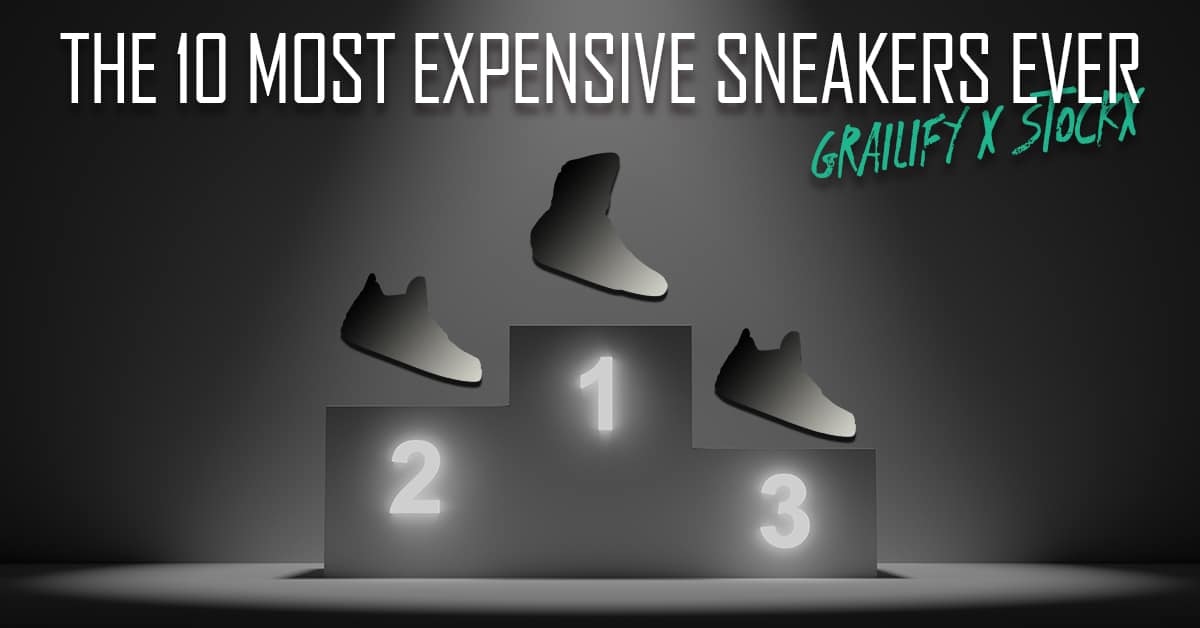 Most valuable sneakers of best sale all time