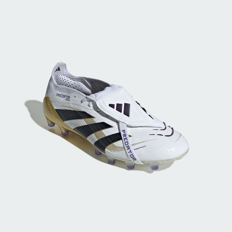 adidas Predator Elite Fold-Over Tongue AG "White/Gold" | JR4771