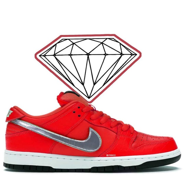 Planen Nike SB und Diamond Supply einen roten Dunk Low?