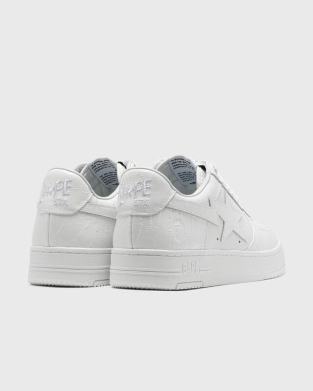 A Bathing Ape Bape Sta #3 M2 "Triple White" | 001FWK801303MWHT