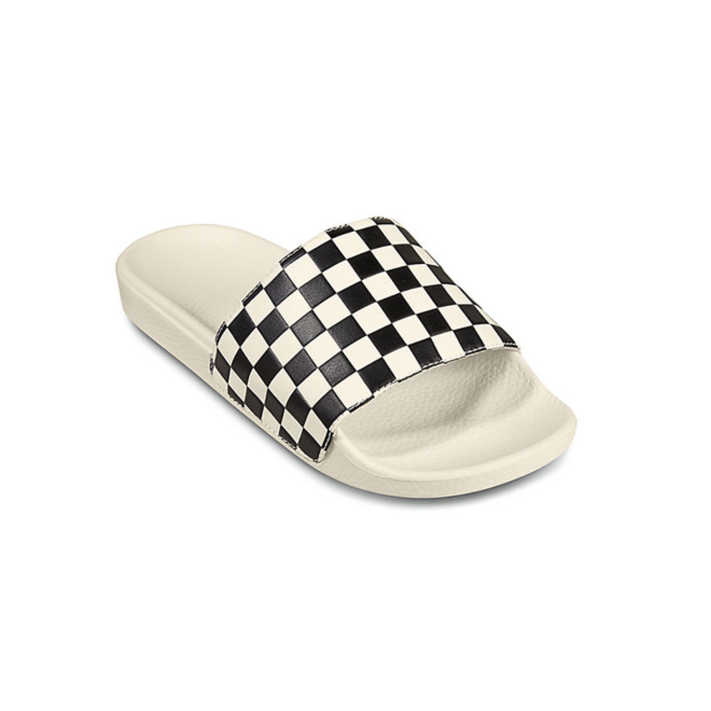 Vans hotsell slippers white