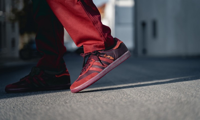 Jonah Hill x adidas Samba Red | FW7456