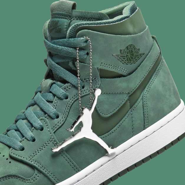 Jordan 1 outlet green suede