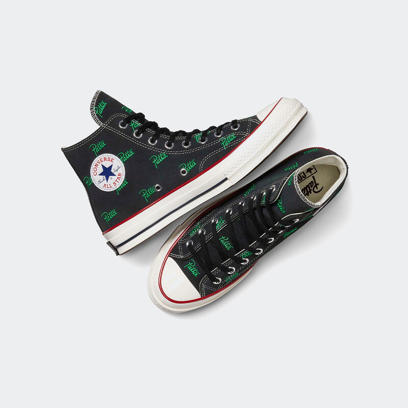 Patta x Converse Chuck 70 Mini Logo "Black" | BLACK