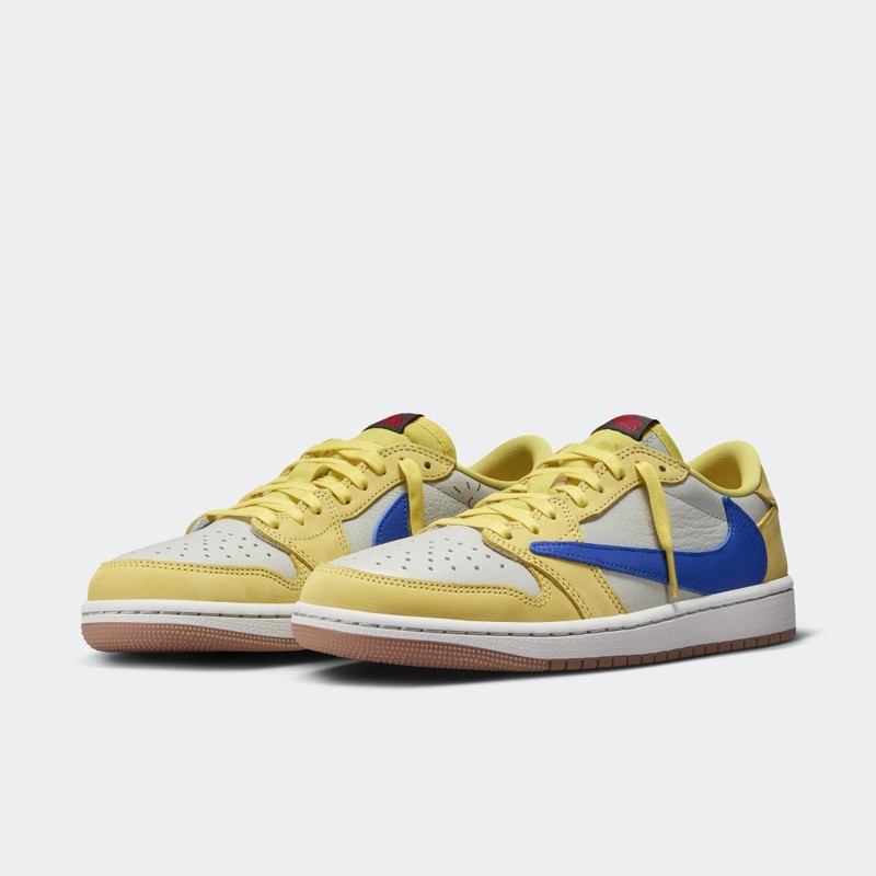 Travis Scott x Air NIKE jordan 1 Low OG "Canary" | DZ4137-700