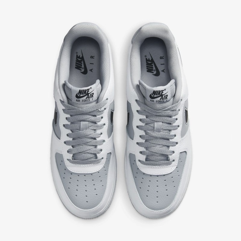 Nike Air Force 1 Cut Out Swoosh White | DV3501-100