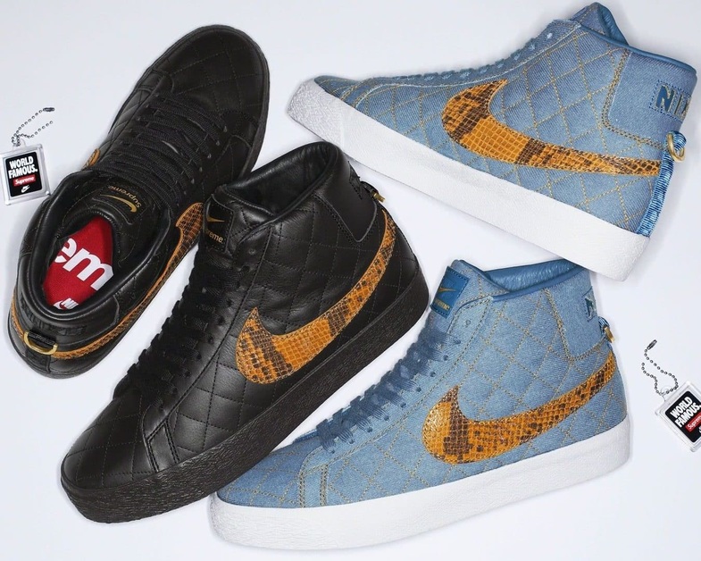 Supreme and Nike SB Bring Back the Quilted Blazer