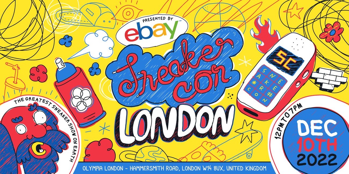 Am 10. Dezember findet die Sneaker Con in London by eBay statt
