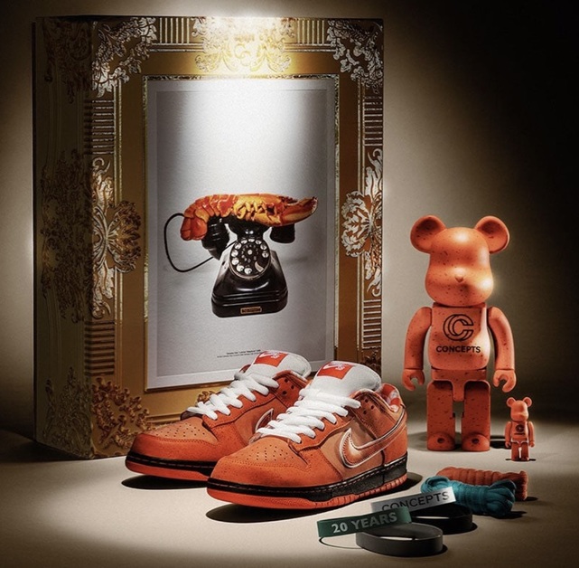 Nike sb red clearance lobster concept pack