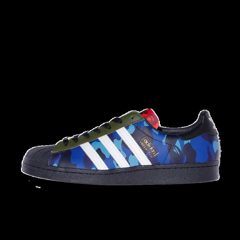 Bapesta X adidas Superstar 'Black' | GZ8982 | Grailify