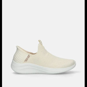 Skechers Slip-ins Ultra Flex 3.0 Shiny Night Witte Slip-on Sneakers | 0196989489773