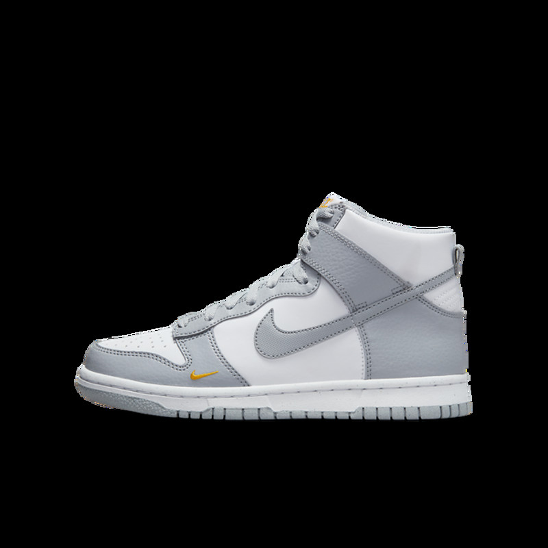 Nike Dunk High Next Nature Wolf Grey Marigold (GS) | FD9773-001