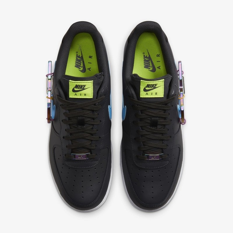 Nike Air Force 1 Carabiner Swoosh Black | DH7579-001