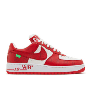 Nike Louis Vuitton x Air Force 1 Low 'White Comet Red' | 1A9V-WHITE-RED