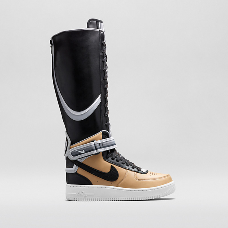 Nike Riccardo Tisci Beige Pack Air Force 1 Boots Zwart