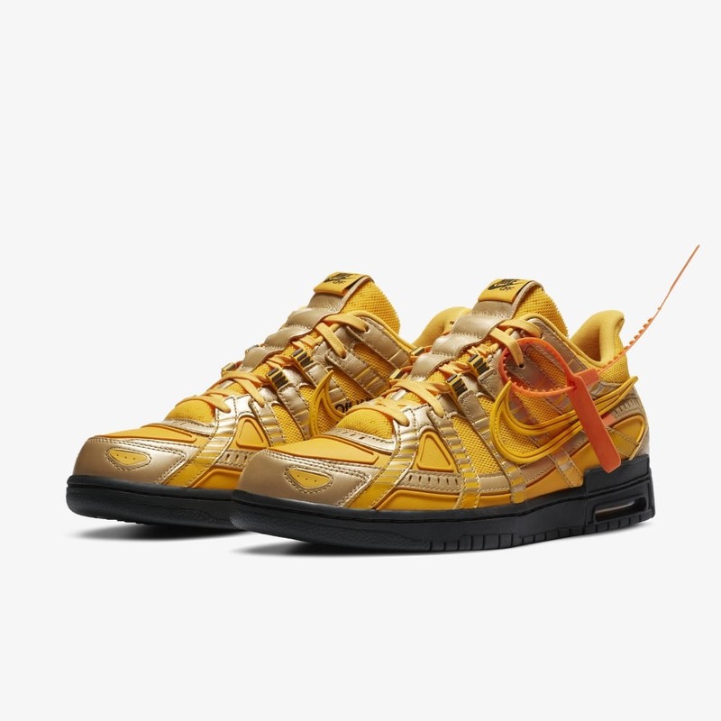 Off-White x Nike Rubber Dunk University Gold (Asia excl.) | CU6015-700