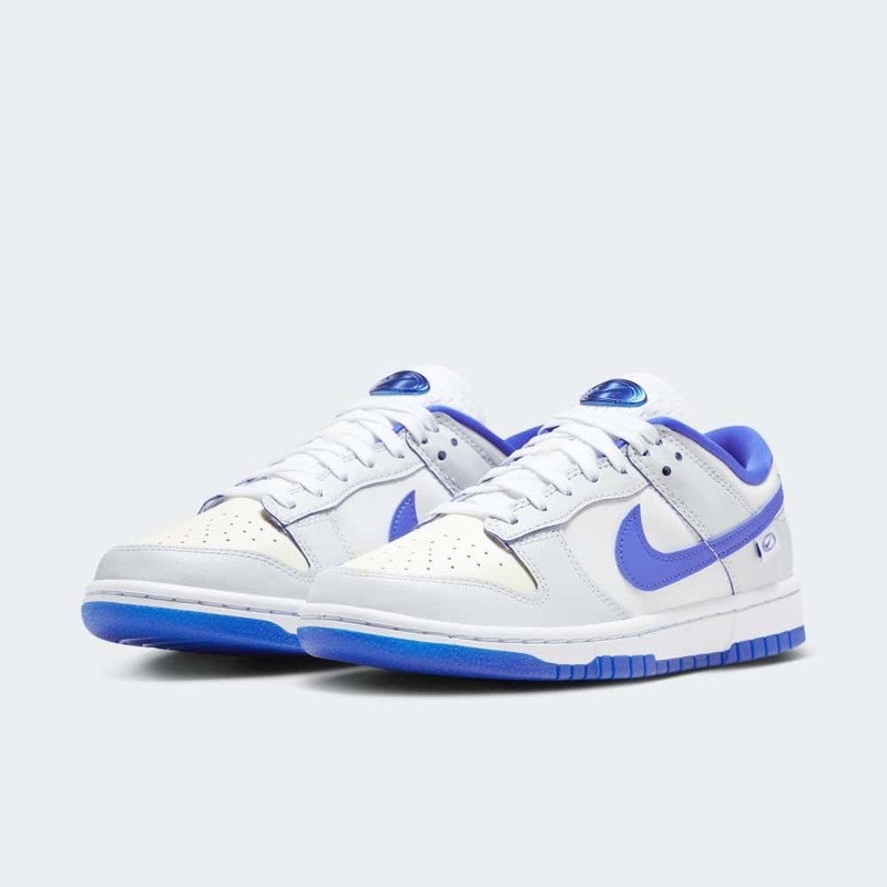 Nike Dunk Low Worldwide White Royal Blue | FB1841-110