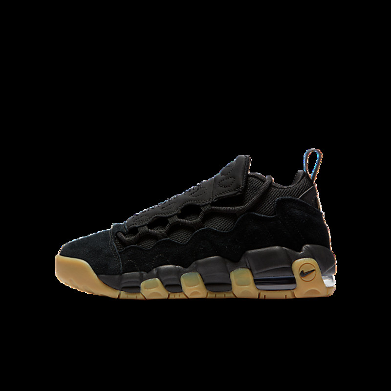 Nike air more money black clearance gum