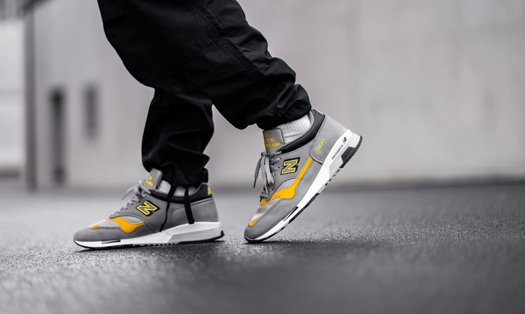 Where to Buy the New New Balance 1500 with Grey and Yellow Accents