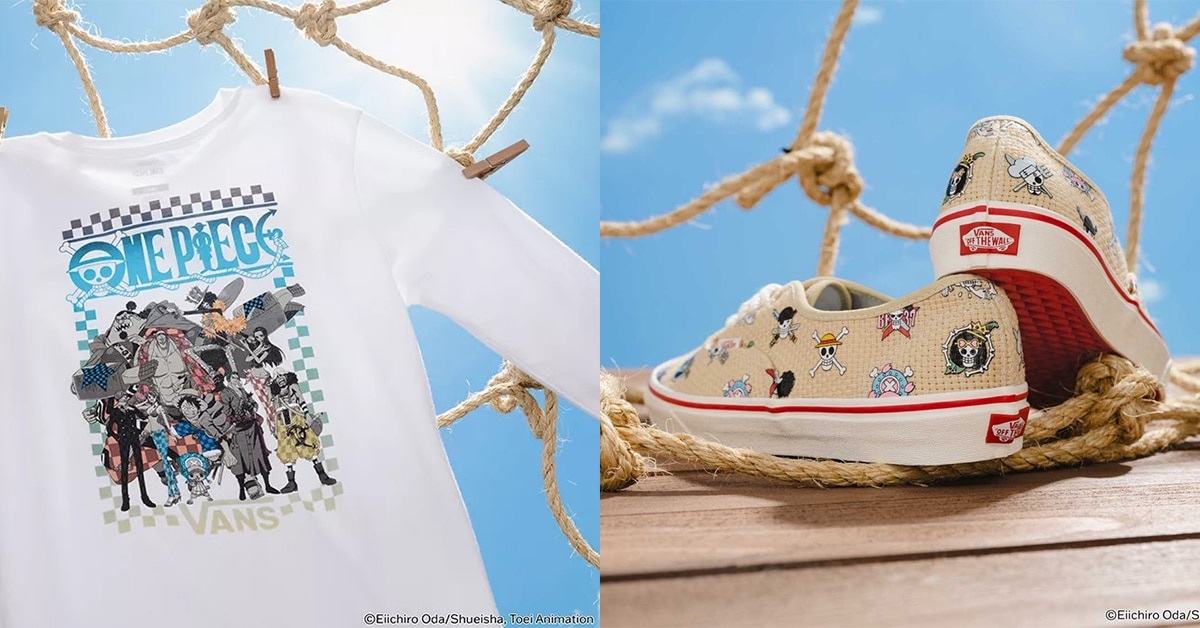 A Straw Hat-Like One Piece x Vans Authentic Dropping Soon