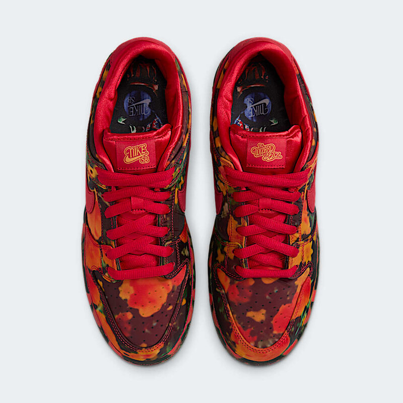 The Wizard of Oz x Nike SB Dunk Low "Poppy Field" | FZ1291-600