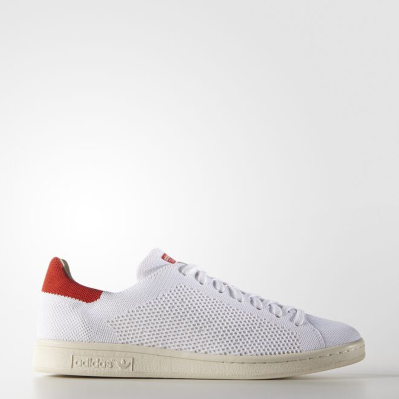 Stan smith cheap primeknit white red