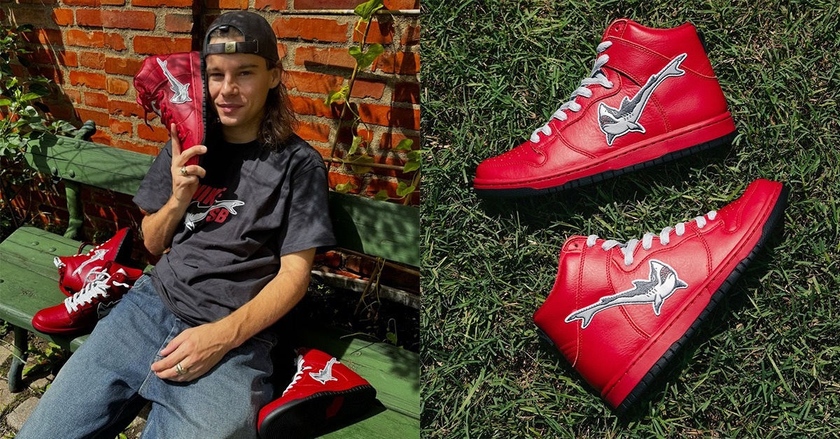 Oski x Nike SB Dunk High "Red Shark" Release: Everything You Need to Know