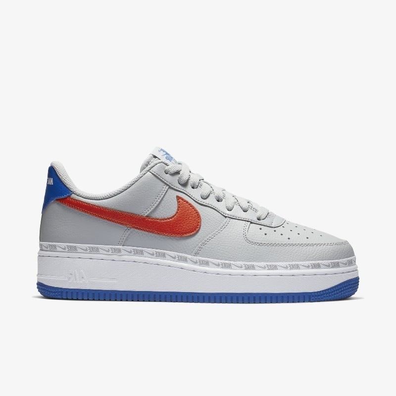 Nike Air Force 1 Low Overbranded Grey/Habanero Red | CD7339-001