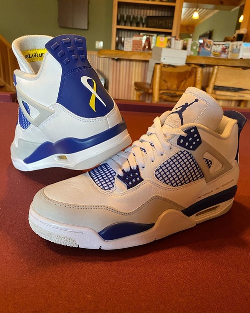 Jordan Brand and Peyton Smith Design an Air Jordan 4 Make-A-Wish