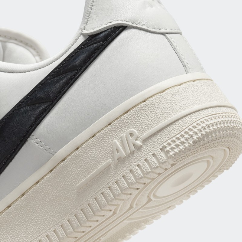 Nike Air Force 1 Low Quilted Swooshes "Phantom/Black" | FV1182-001