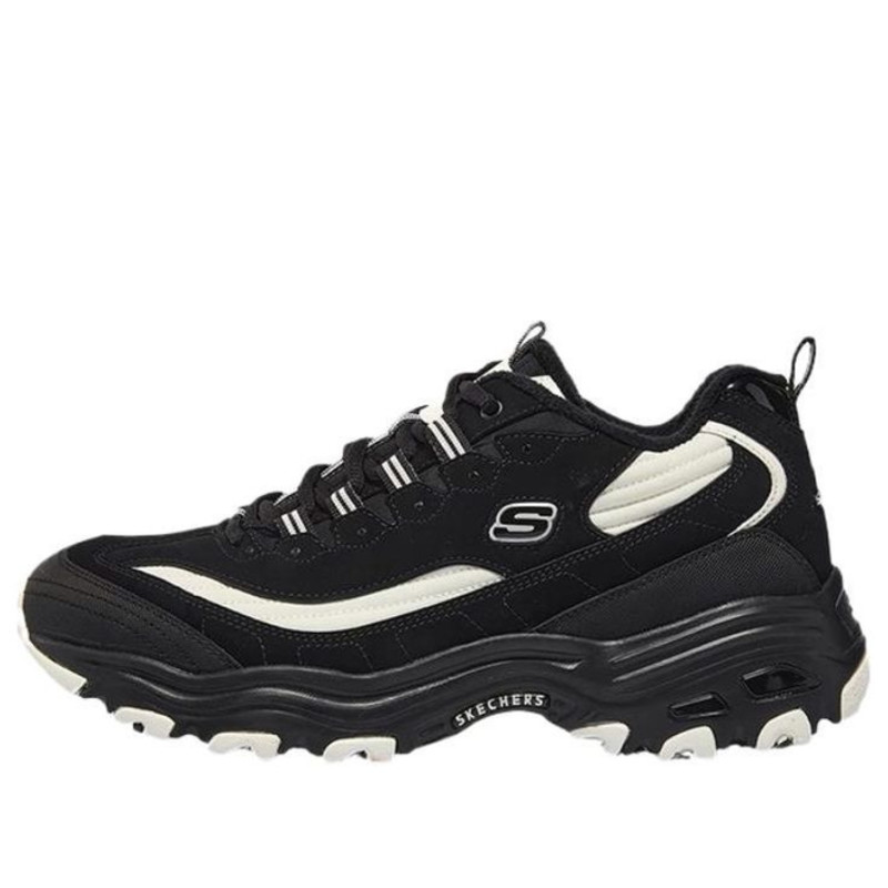 Skechers D'Lites Zip Along | 894269-BKW | Grailify