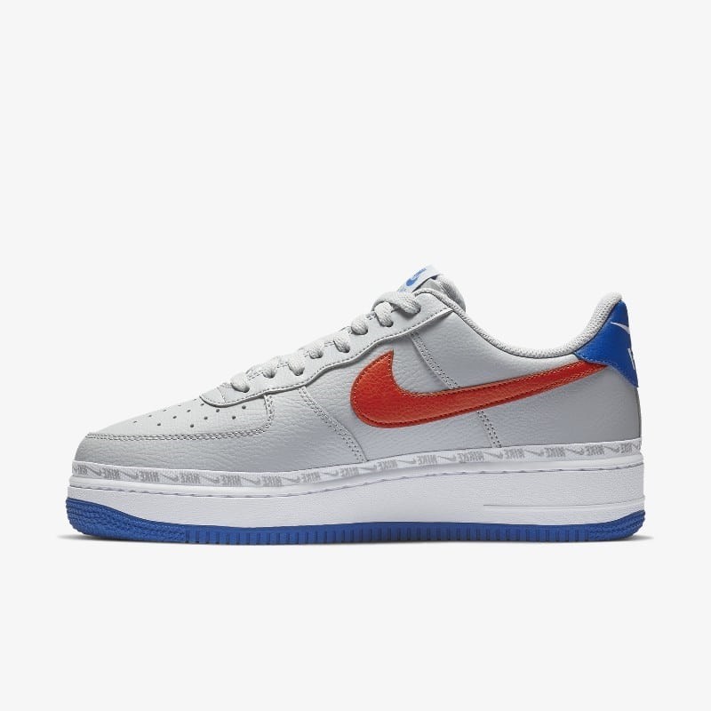 Nike Air Force 1 Low Overbranded Grey/Habanero Red | CD7339-001